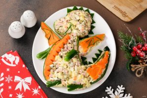 Салат "Оливье" на год Дракона Салат "Оливье" на год Дракона