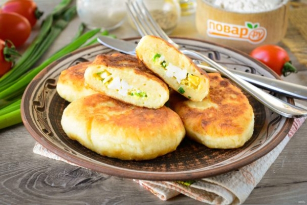 Пирожки из картофельного теста Пирожки из картофельного теста