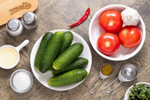 Огурцы по-грузински