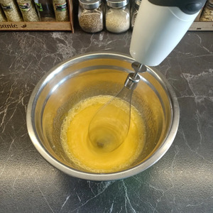 Кекс с яблоками