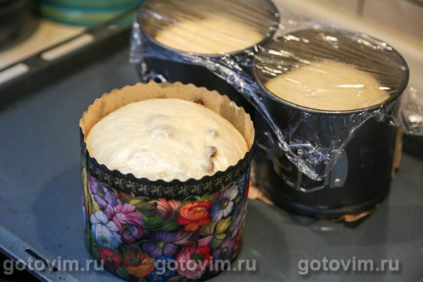 Кулич с начинкой (с заварным кремом) Кулич с начинкой (с заварным кремом)