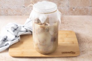 Домашний квас из черного хлеба на сухих дрожжах Домашний квас из черного хлеба на сухих дрожжах