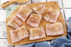 Белая рыба в духовке