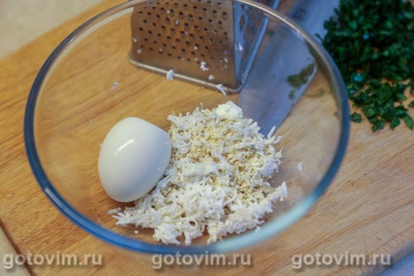 Яичный паштет с черемшой Яичный паштет с черемшой