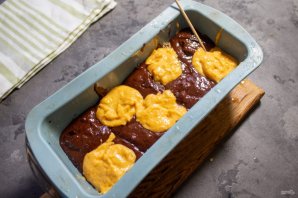 Тыквенный кекс мраморный Тыквенный кекс мраморный