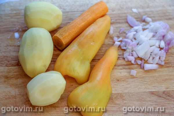 Бургер суп (американский суп с фаршем)
