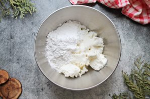 Творог с желатином и печеньем Творог с желатином и печеньем