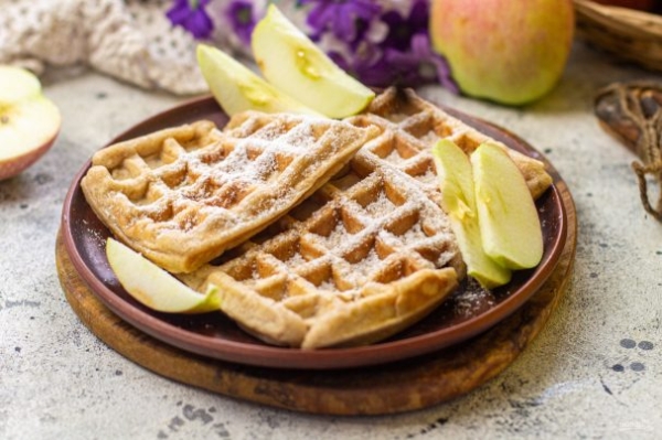 Яблочные вафли ПП Яблочные вафли ПП