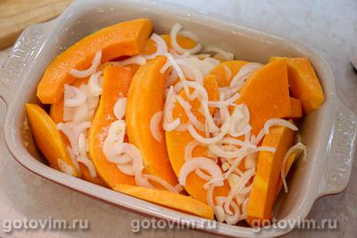 Тыква по-турецки, запеченная в духовке со сливочным маслом Тыква по-турецки, запеченная в духовке со сливочным маслом
