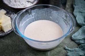 Домашнее слоеное дрожжевое тесто на молоке Домашнее слоеное дрожжевое тесто на молоке