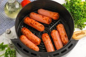 Сосиски в аэрогриле Сосиски в аэрогриле