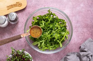 Салат из вареной свеклы с цитрусовой заправкой Салат из вареной свеклы с цитрусовой заправкой