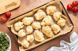 Цветная капуста в сухарях