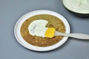 Печеночный торт из говяжьей печени