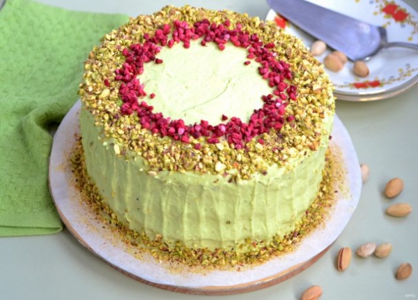 Фисташковый торт