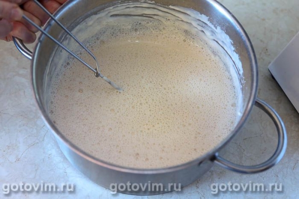 Толстые блины на дрожжах Толстые блины на дрожжах