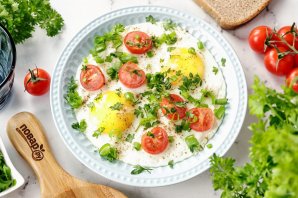 Глазунья в микроволновке