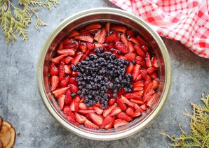 Варенье из черники и клубники Варенье из черники и клубники