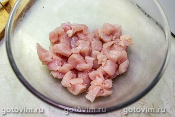 Запеканка с мясом, сухариками и картошкой Запеканка с мясом, сухариками и картошкой