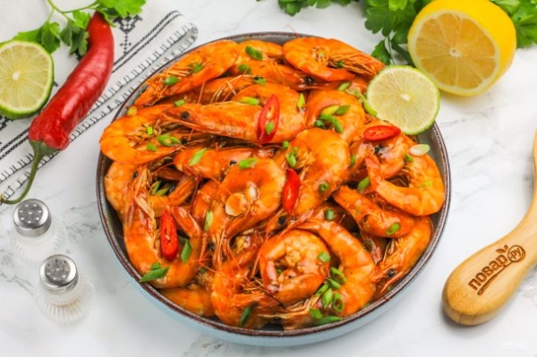 Креветки в соусе "Том ям" Креветки в соусе "Том ям"