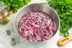 Лук маринованный быстрый