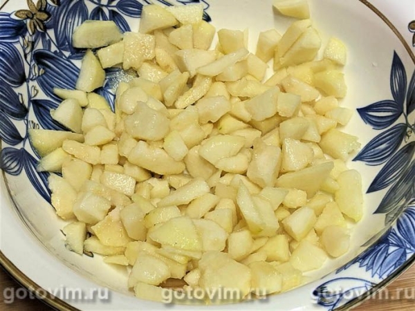 Шоколадно-медовый пирог с грушами Шоколадно-медовый пирог с грушами