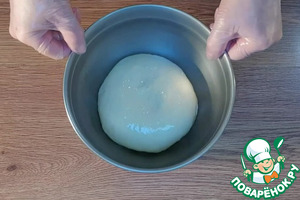 Сдобный разборный пирог с яблоками