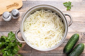 Салат из капусты и огурцов на зиму Салат из капусты и огурцов на зиму