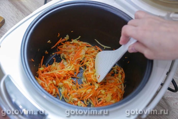 Плов из свинины с булгуром в мультиварке