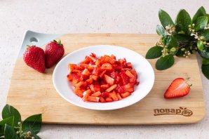 Бабл ти с клубникой Бабл ти с клубникой