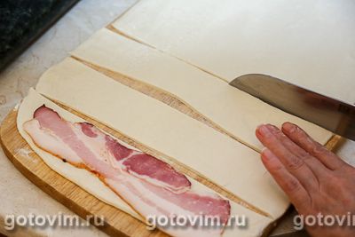 Палочки с беконом Палочки с беконом