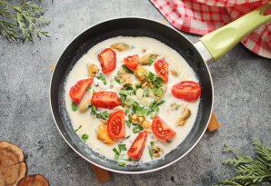 Мидии в соусе "Горгонзола" Мидии в соусе "Горгонзола"