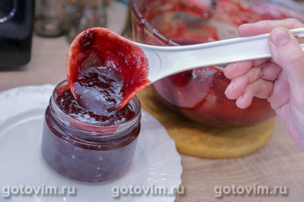 Джем из сливы с апельсином в микролновке