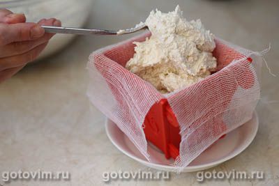 Творожная пасха с банановым кремом Творожная пасха с банановым кремом