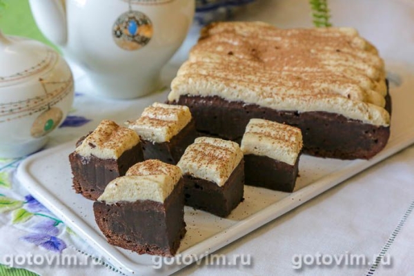 Брауни-тирамису Брауни-тирамису