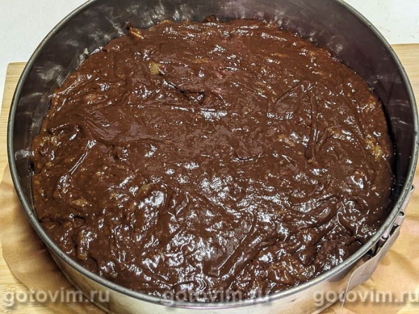 Шоколадно-медовый пирог с грушами Шоколадно-медовый пирог с грушами