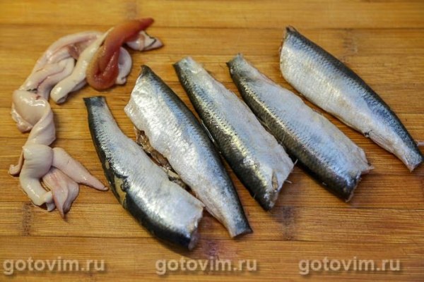 Запеканка из беломорской сельди с картофелем Запеканка из беломорской сельди с картофелем