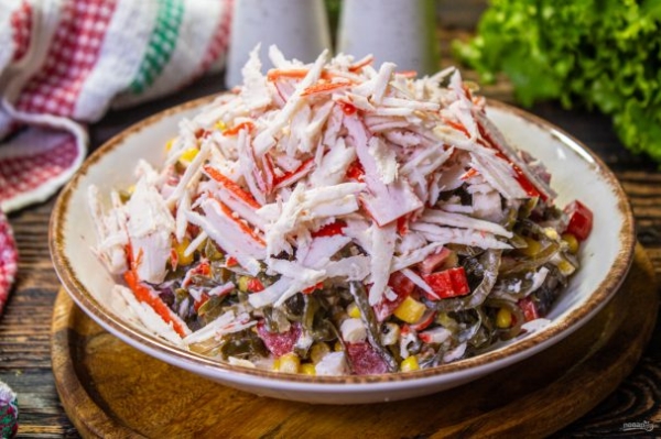 Салат "Морской Еж" Салат "Морской Еж"