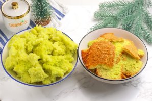 Торт "Змейка" на Новый год Торт "Змейка" на Новый год