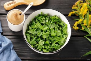 Щавелевый пирог