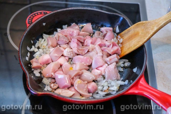 Запеканка из рыбных молок с луком и яйцом