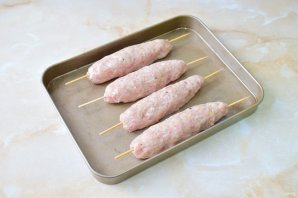 Люля-кебаб из свинины и курицы Люля-кебаб из свинины и курицы