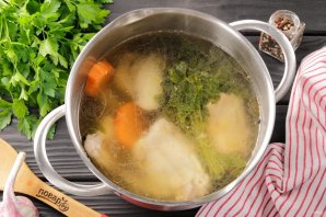 Куриный суп с кускусом Куриный суп с кускусом