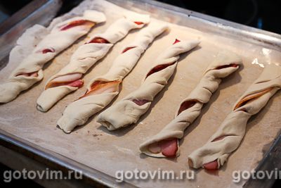 Палочки с беконом Палочки с беконом