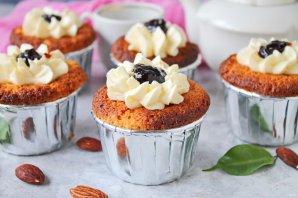 Миндальные капкейки Миндальные капкейки