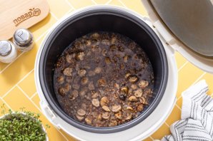 Гречка с грибами в мультиварке Гречка с грибами в мультиварке