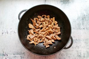 Лапша вок со свининой и овощами Лапша вок со свининой и овощами