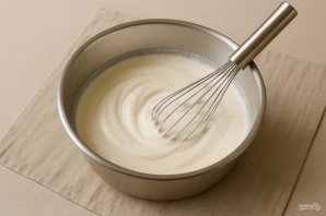 Торт "Наполеон" из слоёного теста Торт "Наполеон" из слоёного теста