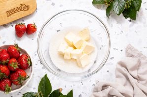 Клубничное печенье Клубничное печенье