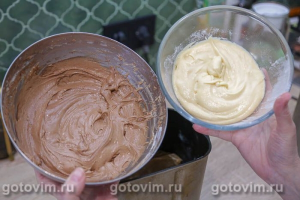 Мраморный кекс в хлебопечке